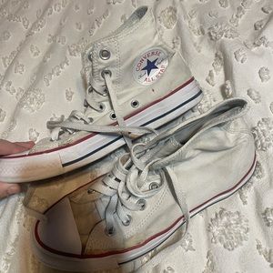 Converse high tops white